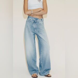 Zara wide leg jeans